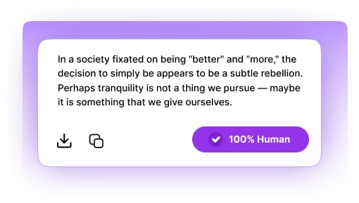 Get flawless human-score content